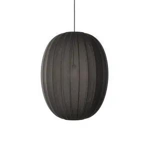 Made By Hand  - Knit-Wit 65 High Oval Pendant - Black